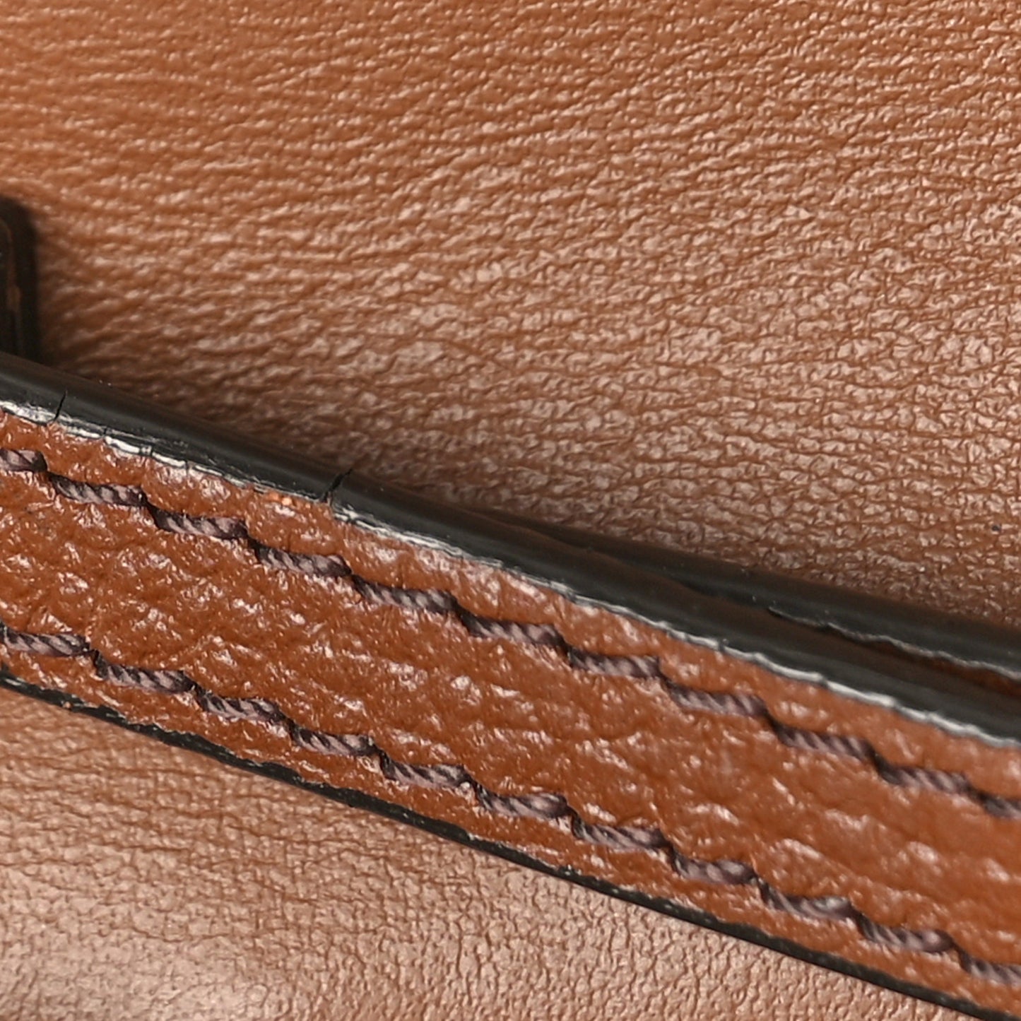 Derby Calfskin House Check Mini Hampshire Crossbody Tan