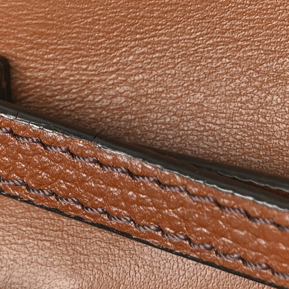 Burberry Derby Calfskin House Check Mini Hampshire Crossbody Tan 10 of 12