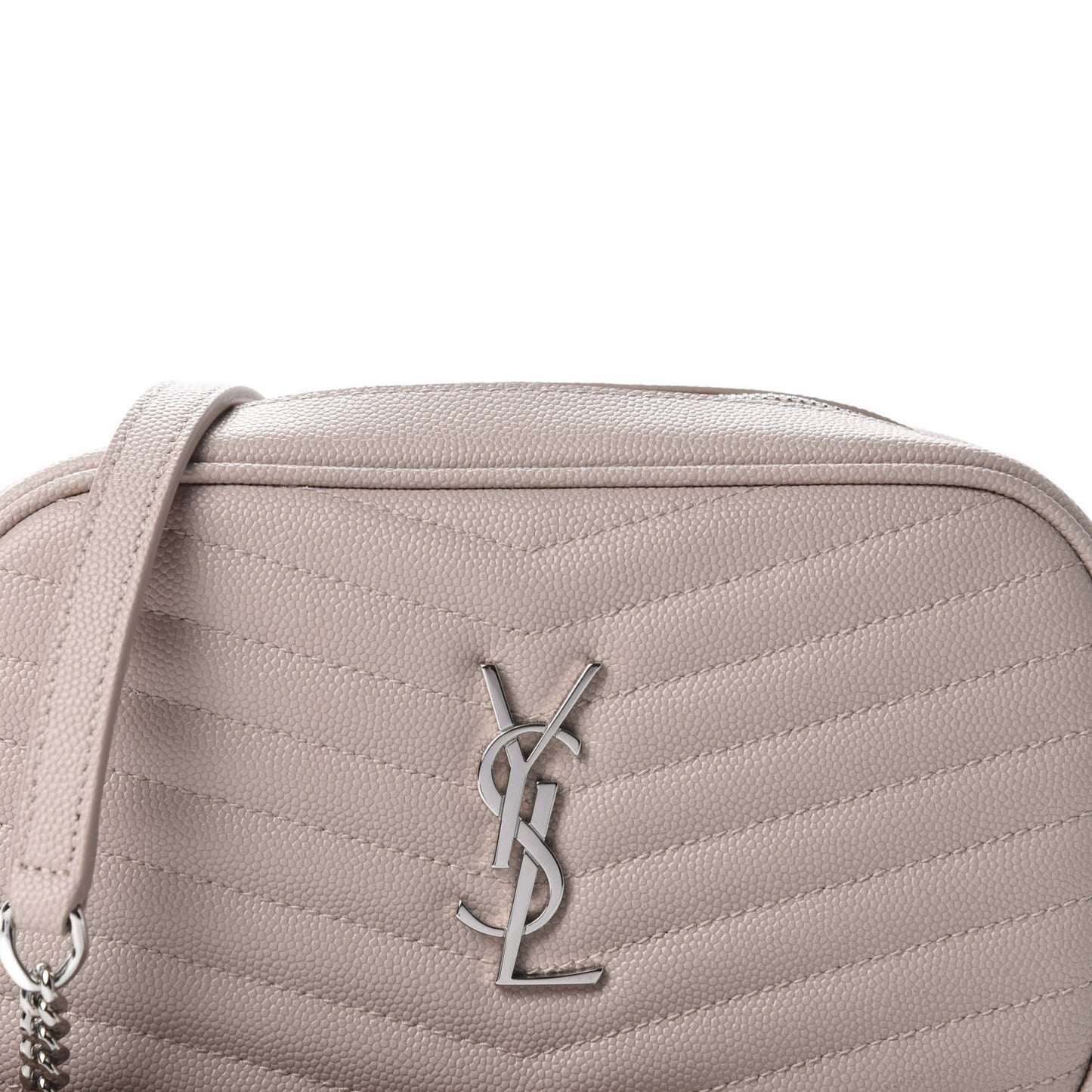 Grain De Poudre Matelasse Monogram Mini Lou Camera Bag Marble Pink