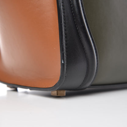 Celine Smooth Calfskin Micro Tri-Color Luggage Khaki 13 of 14