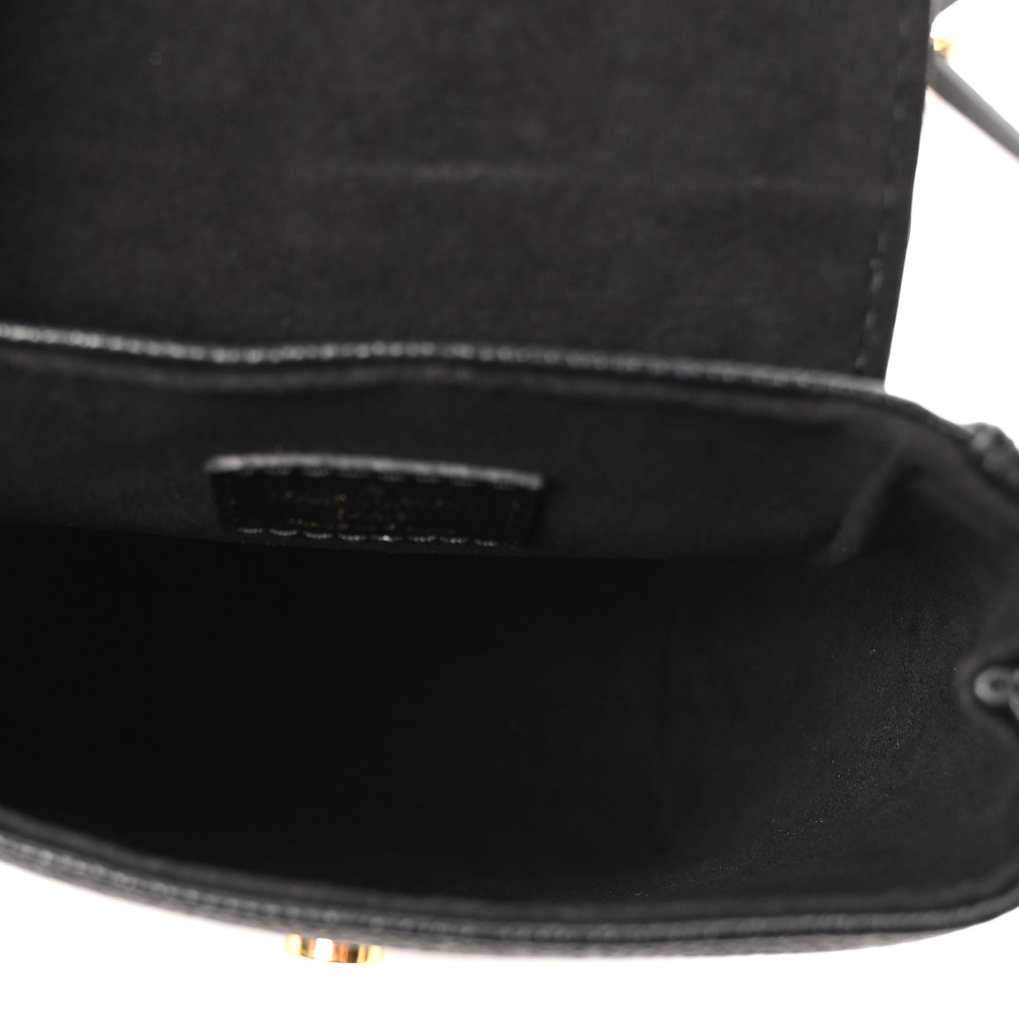 Empreinte Monogram Giant Tiny Backpack Black
