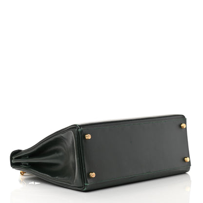 Hermes Box Kelly Retourne 32 Vert Fonce 4 of 25