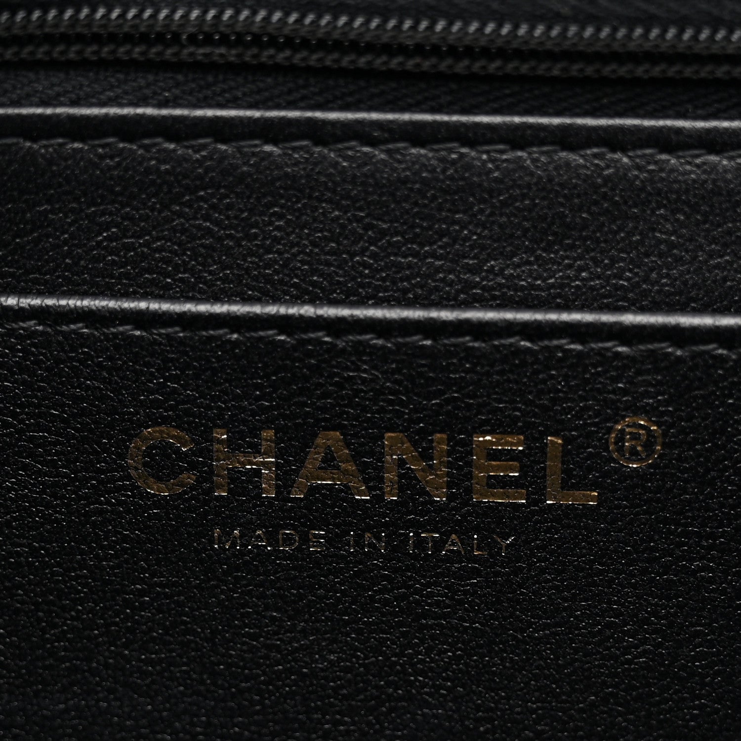 Chanel Lambskin Quilted Resin Graphic Frame Flap Bag Black White 6 of 11