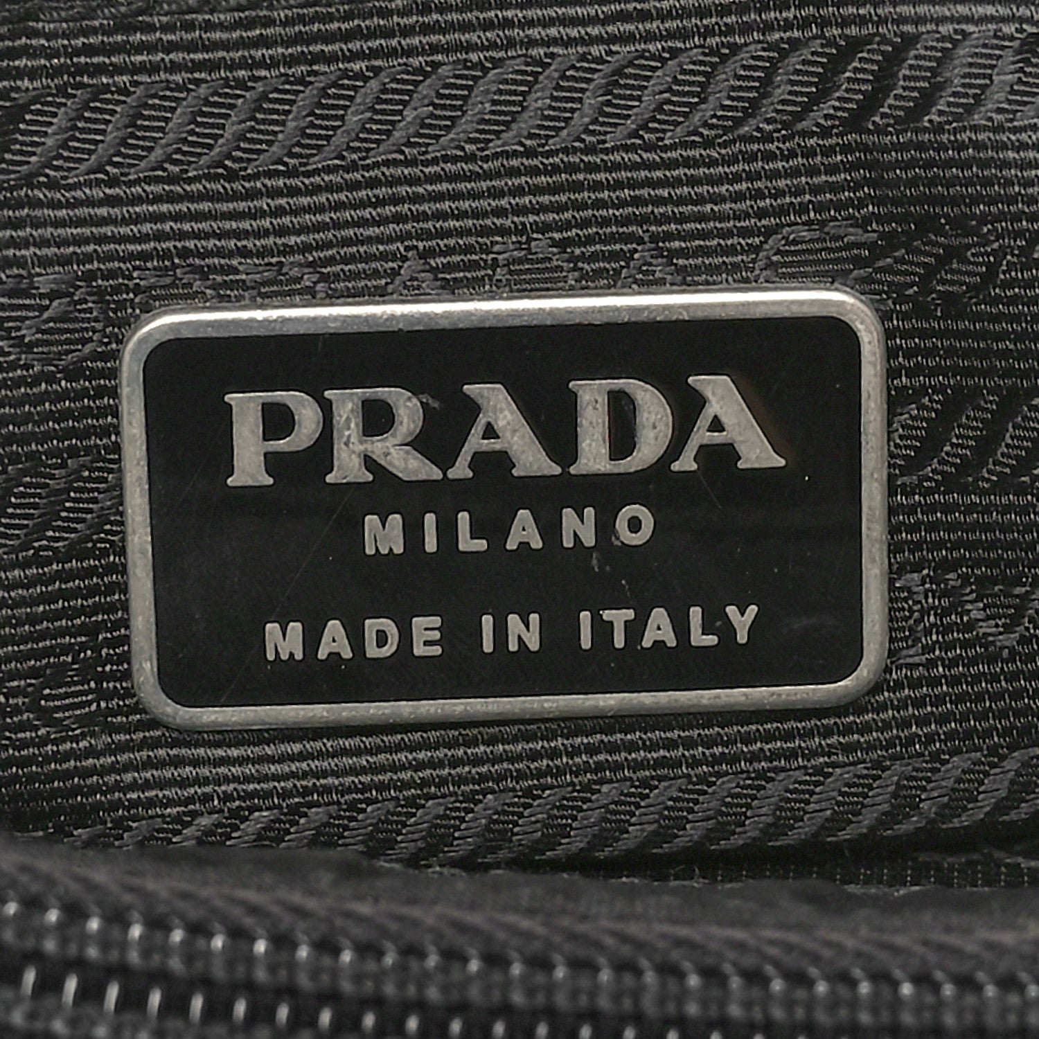 Prada Tessuto Nylon Tote Black 6 of 9