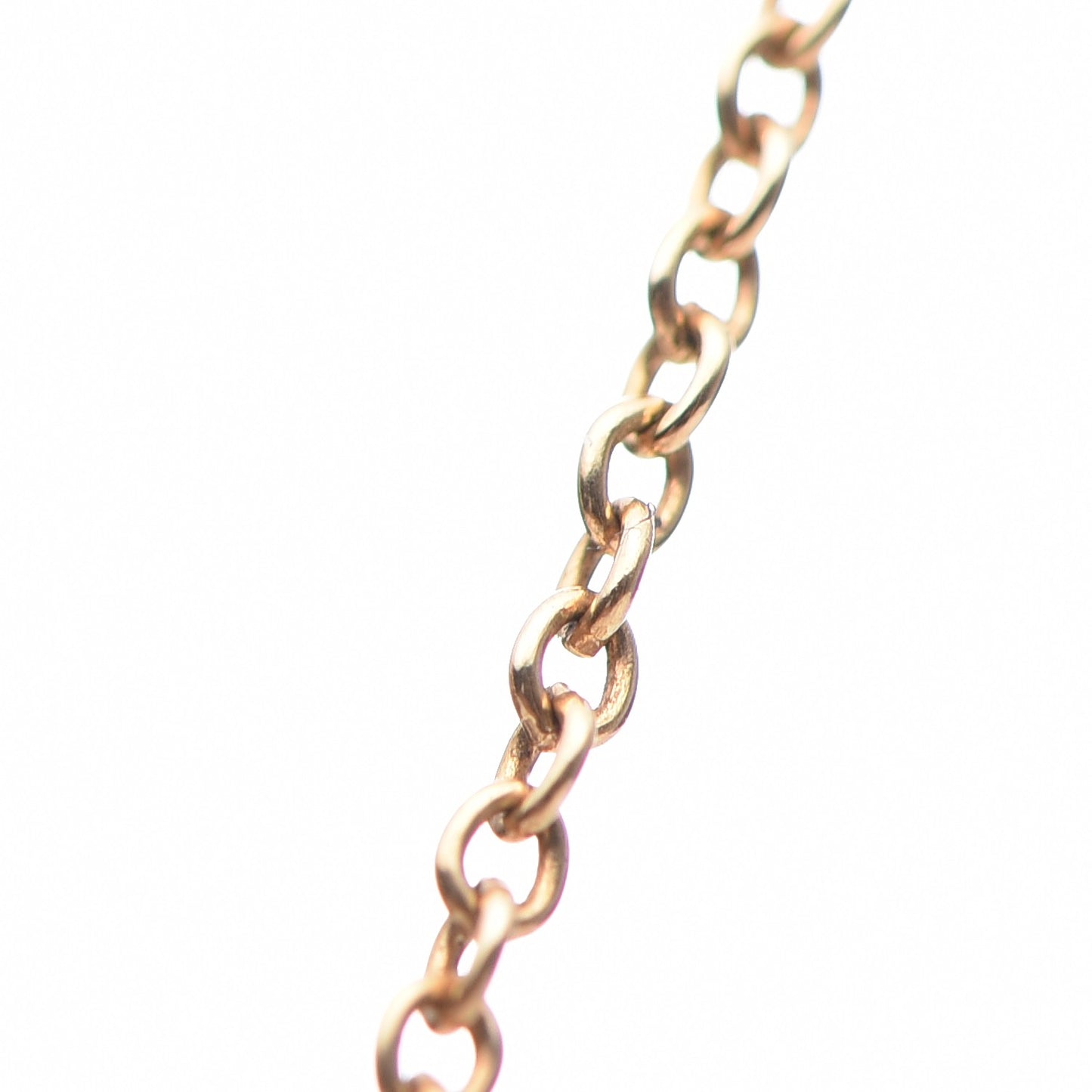 18K Yellow Gold 12mm Elsa Peretti Eternal Circle Pendant Necklace