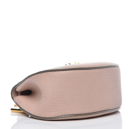 Chloe Grained Lambskin Nano Drew Shoulder Bag Cement Pink 4 of 6