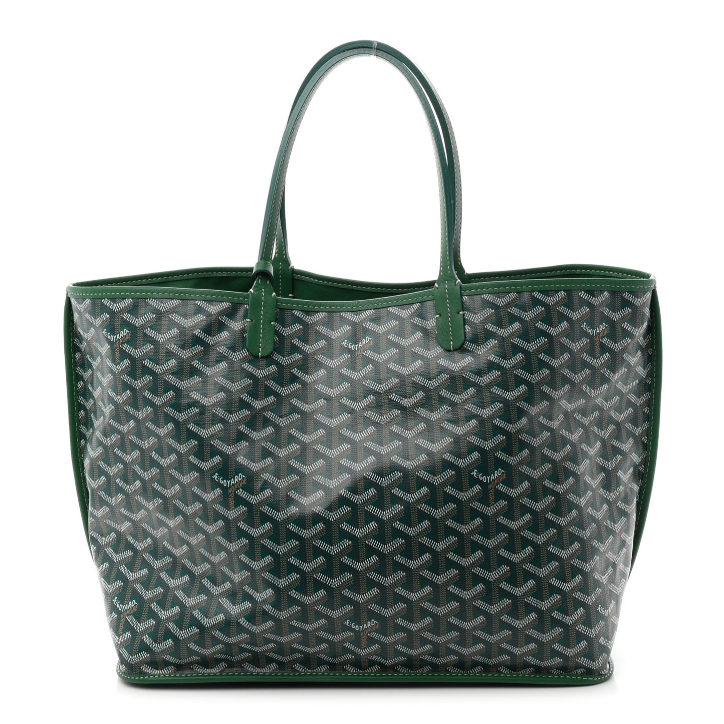 Goyardine Reversible Anjou PM Green