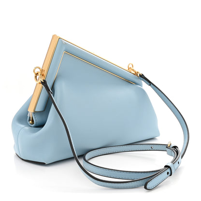 Fendi Shiny Nappa Small Fendi First Azzurro Baby 3 of 13