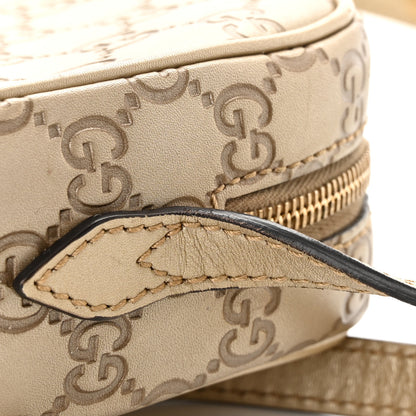 Gucci Guccissima Mini Bree Messenger Bag Gold 11 of 13
