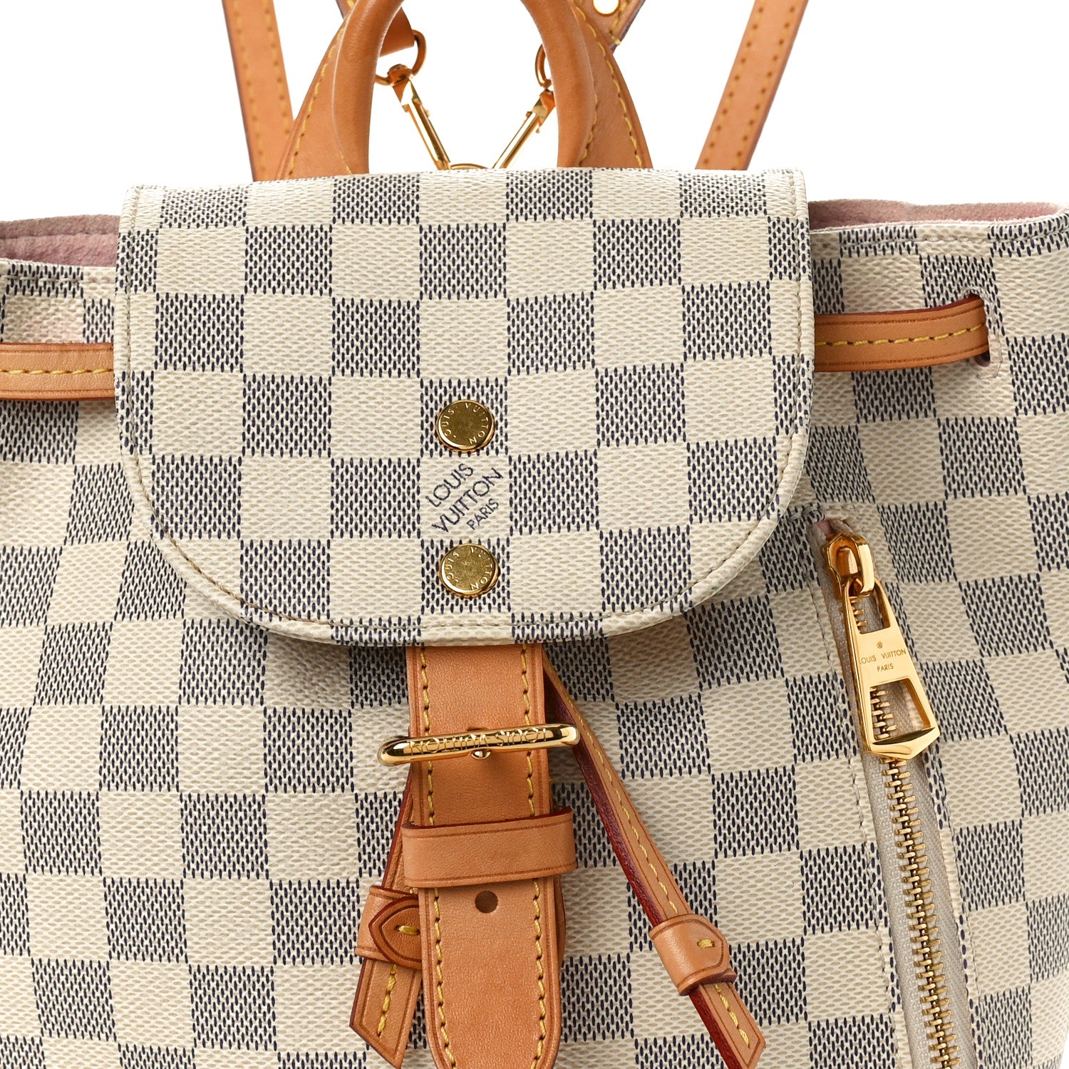 Louis Vuitton Damier Azur Sperone BB Backpack 6 of 9