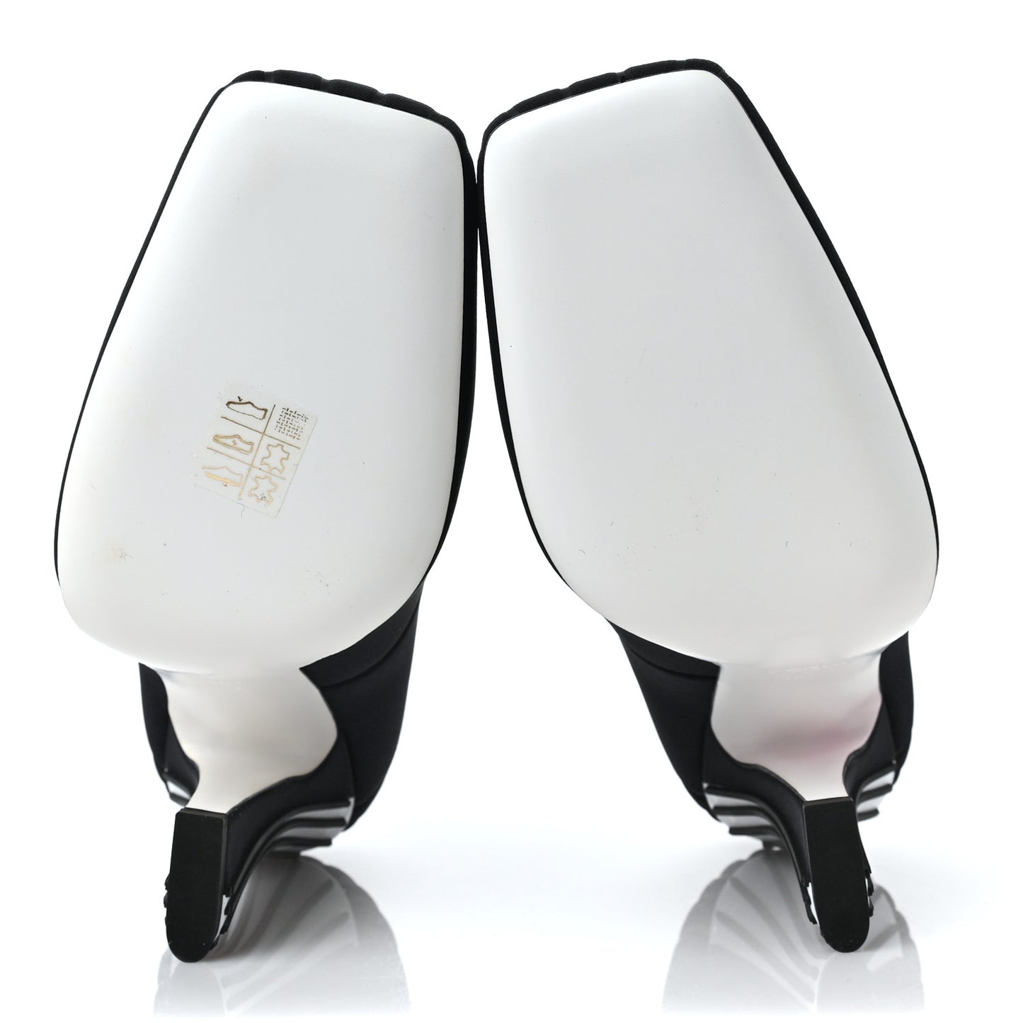 Lycra Film FF FFreedom Decollete Pumps 38.5 Black White