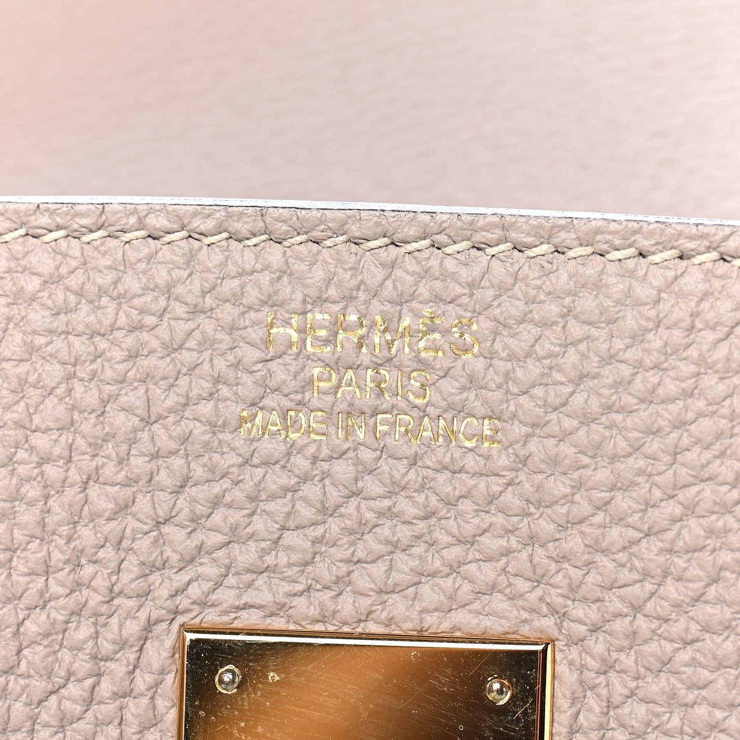 Hermes Togo Birkin 35 Gris Tourterelle 24 of 44