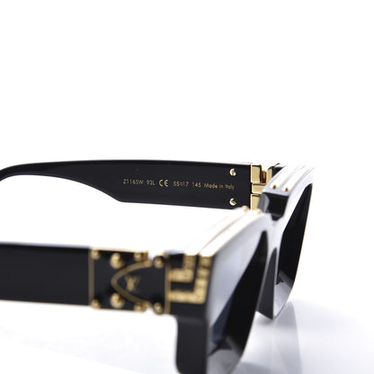 Louis Vuitton Acetate 1.1 Millionaires Sunglasses Z1165W Black 7 of 9