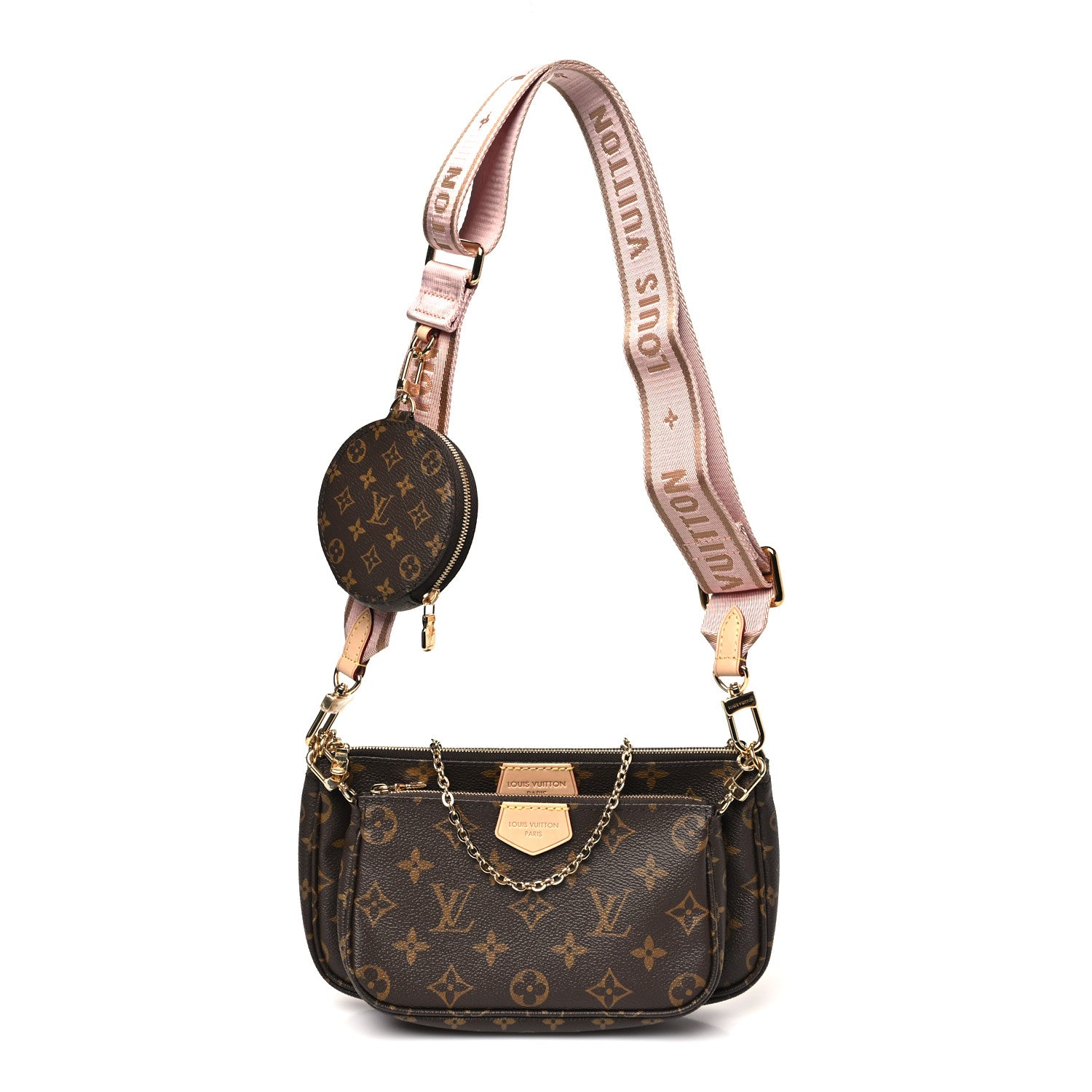 Louis Vuitton Monogram Multi Pochette Accessories Rose Clair 1 of 11
