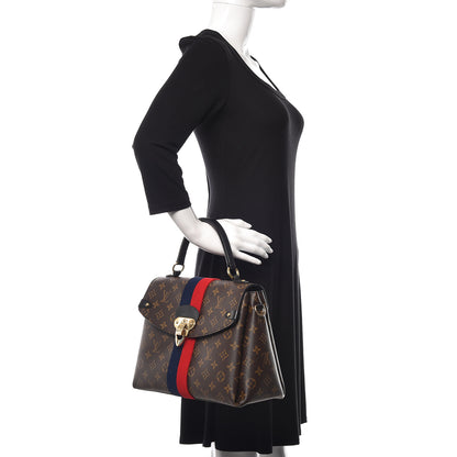 Louis Vuitton Monogram Georges MM Marine Cherry 2 of 10