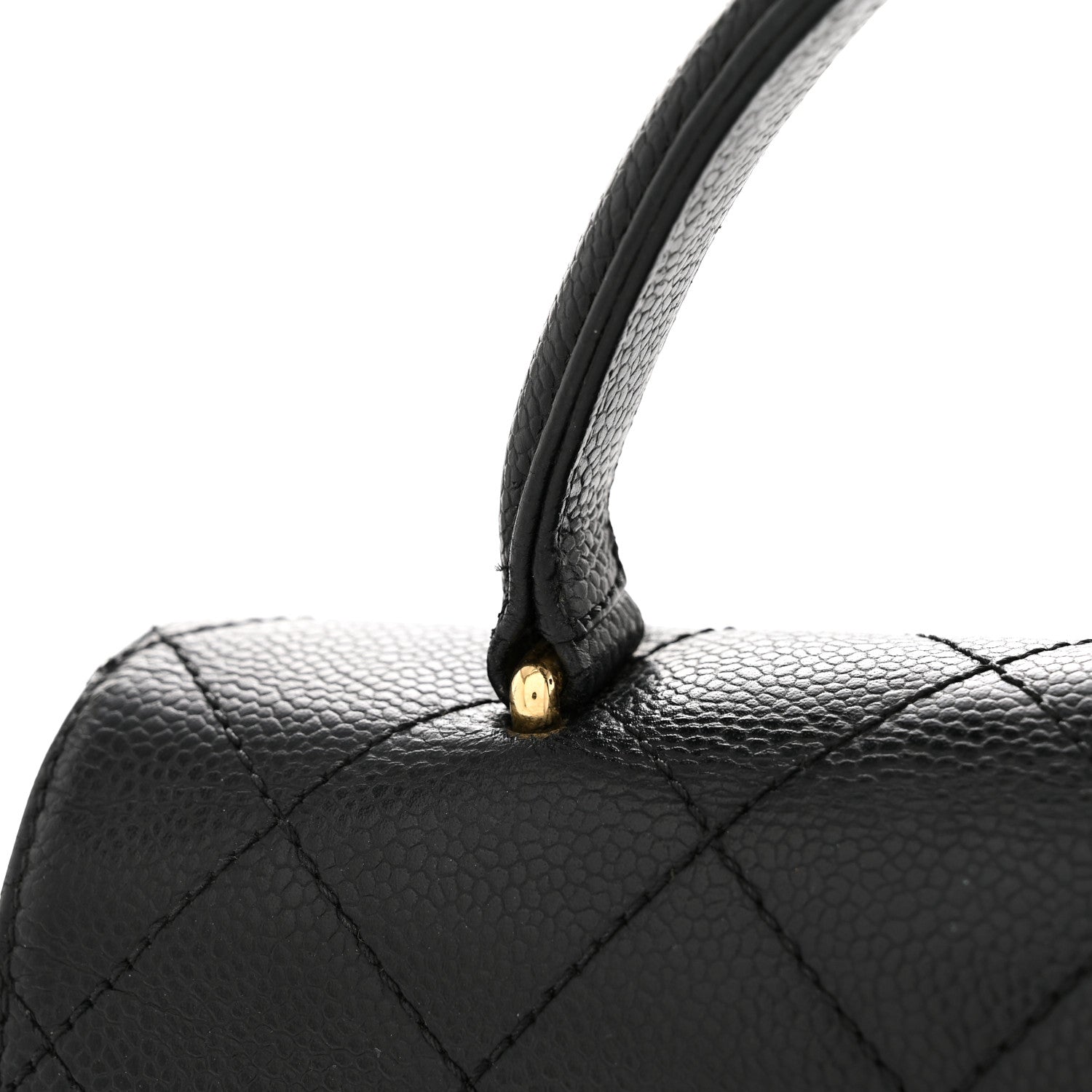 Chanel Caviar Quilted Jumbo Kelly Flap Black 15 of 17