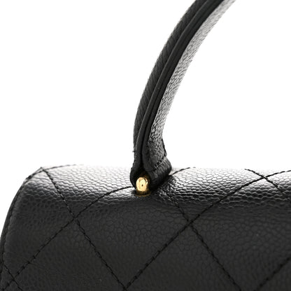 Chanel Caviar Quilted Jumbo Kelly Flap Black 15 of 17