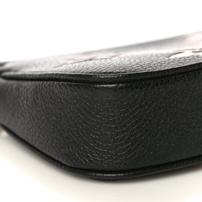 Louis Vuitton Empreinte Monogram Giant Mini Pochette Accessories Black 7 of 9