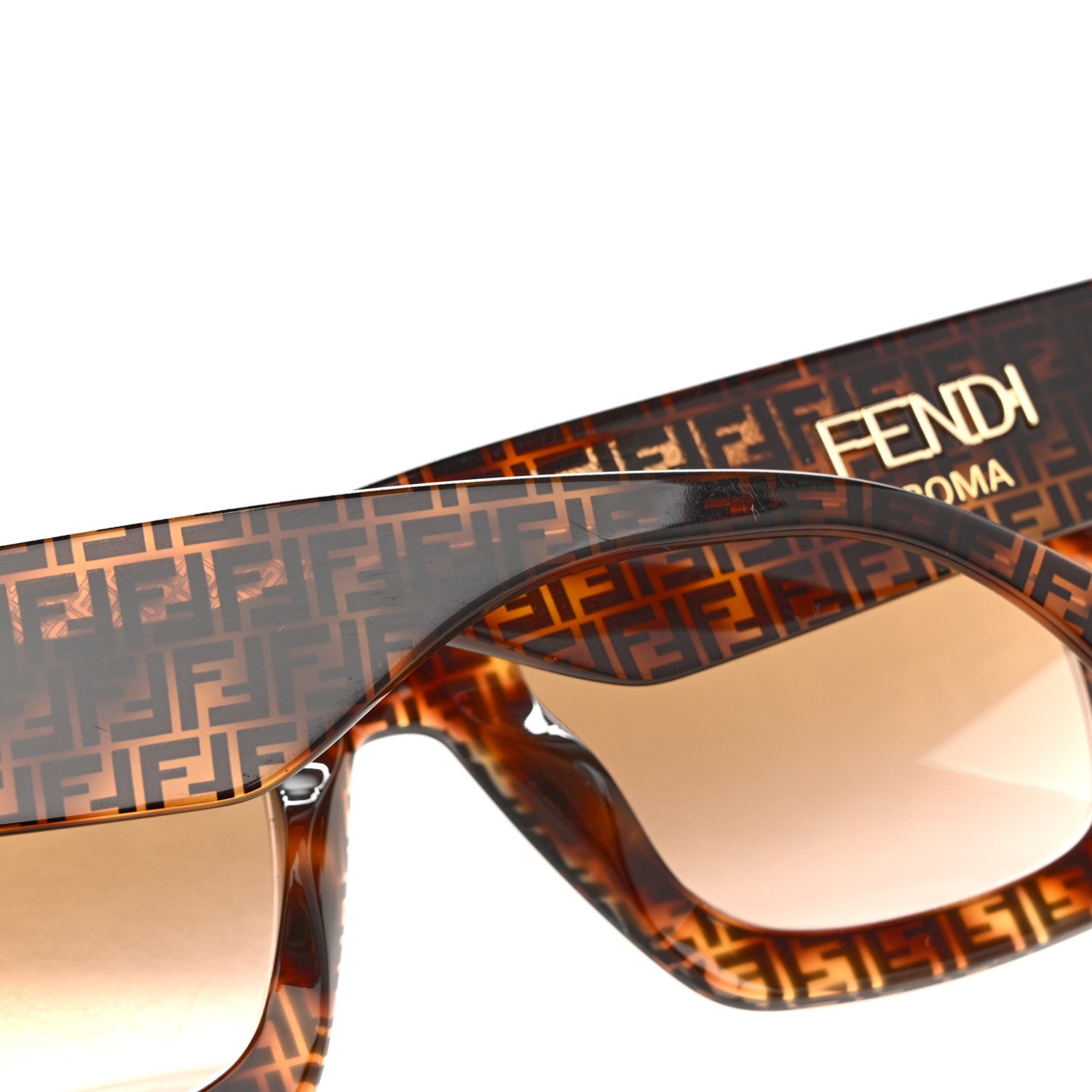 Fendi Acetate Fendi Square Sunglasses FF0457 Tortoise 7 of 7