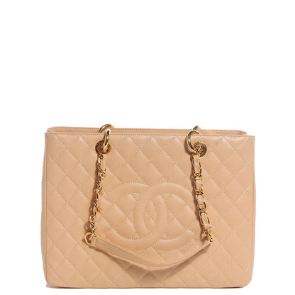 Chanel Caviar Grand Shopping Tote GST Beige Clair 1 of 8