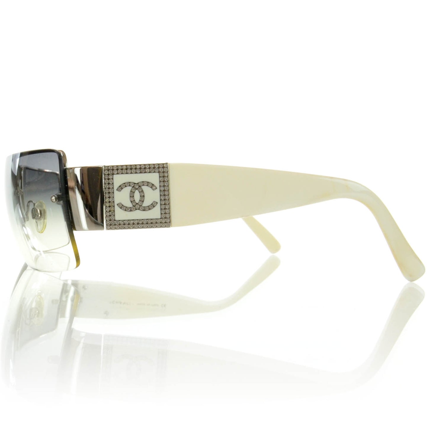 Crystal CC Logo Sunglasses 4095 B