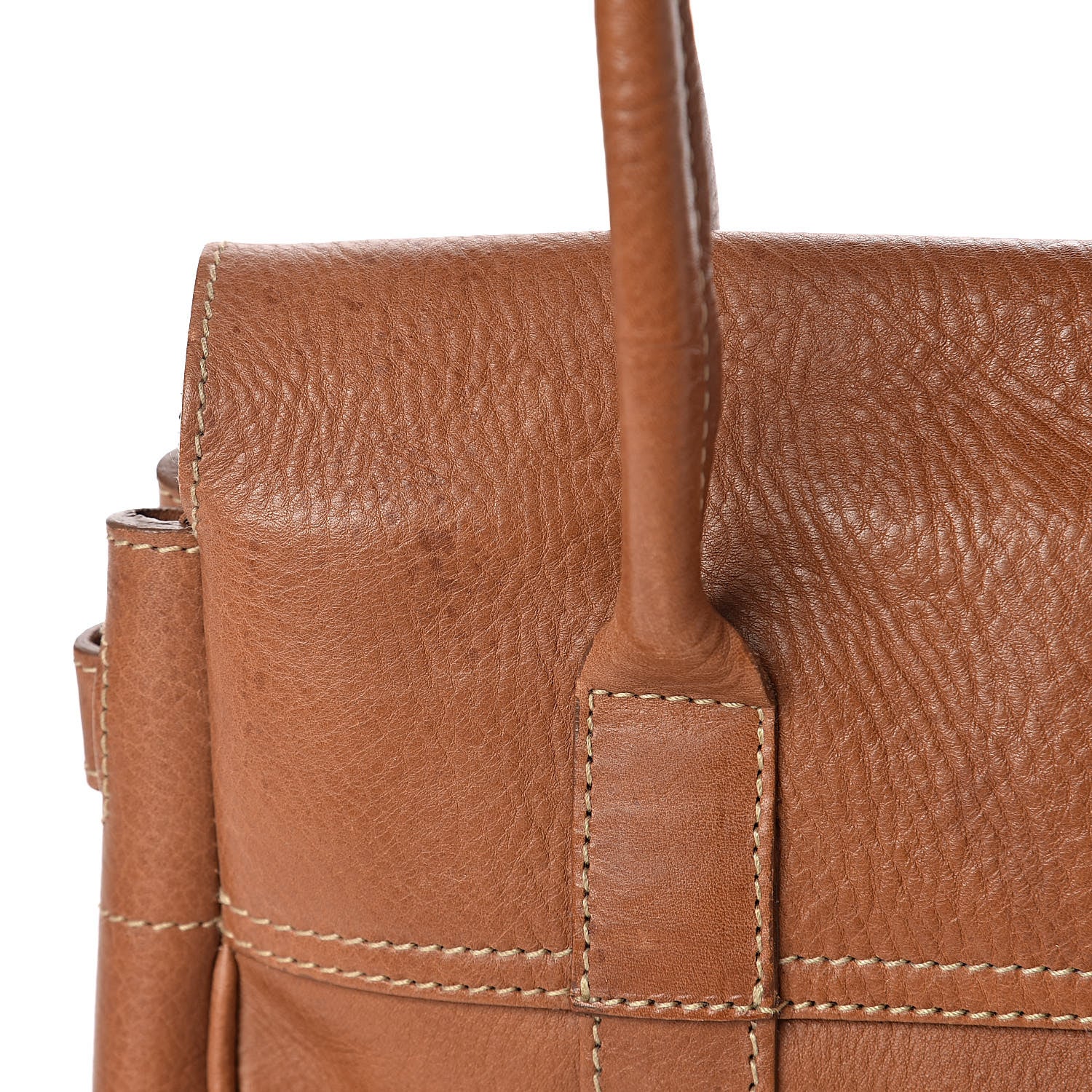 Mulberry Natural Leather East West Bayswater Oak 10 of 13