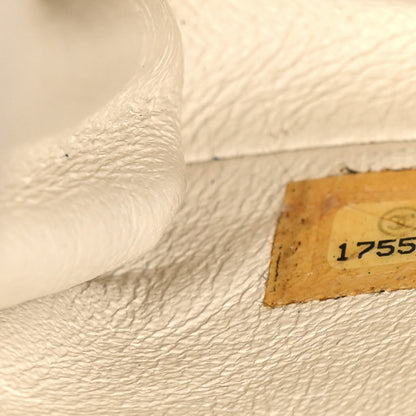 Chanel Patent Quilted Clutch With Chain Flap Beige 7 of 11