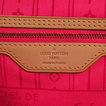 Louis Vuitton Monogram Roses Neverfull MM 6 of 7
