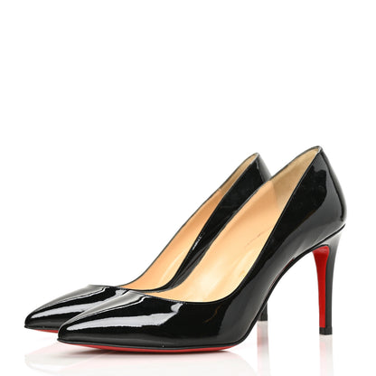Christian Louboutin Patent Pigalle 85 Pumps 35.5 Black 3 of 7