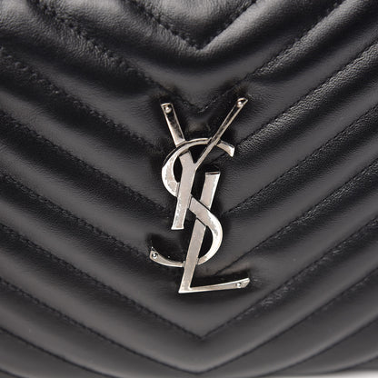 Saint Laurent Calfskin Matelasse Monogram Lou Camera Bag Black 10 of 10