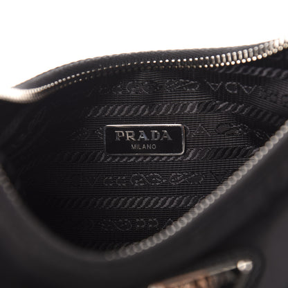 Prada Nylon Re-Edition 2005 Shoulder Bag Black 6 of 13