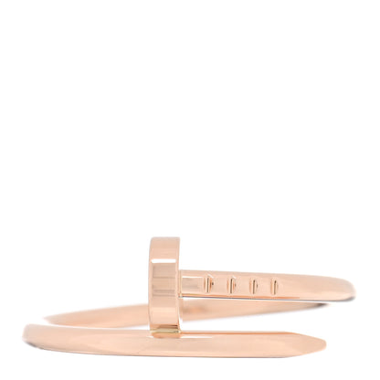 Cartier 18K Pink Gold Small Juste Un Clou Ring 57 8 1 of 5