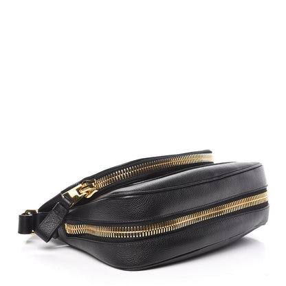 Tom Ford Grained Calfskin Medium Jennifer Crossbody Bag Black 4 of 10