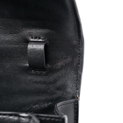 Celine Box Calfskin Teen Classic Box Flap Bag Black 12 of 14