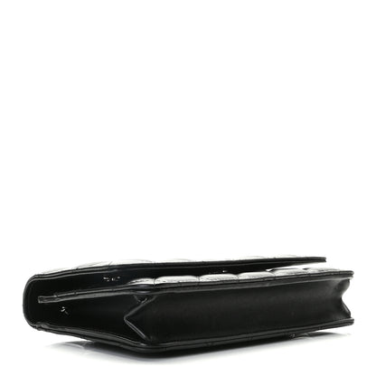 Chanel Lambskin Quilted Wallet On Chain WOC Black 3 of 10