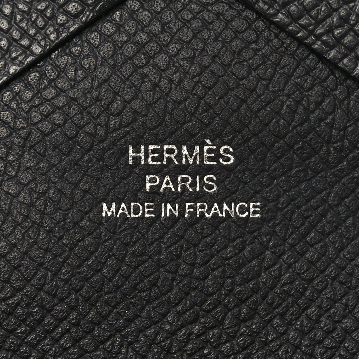 Hermes Epsom Calvi Duo Card Case Black 6 of 8
