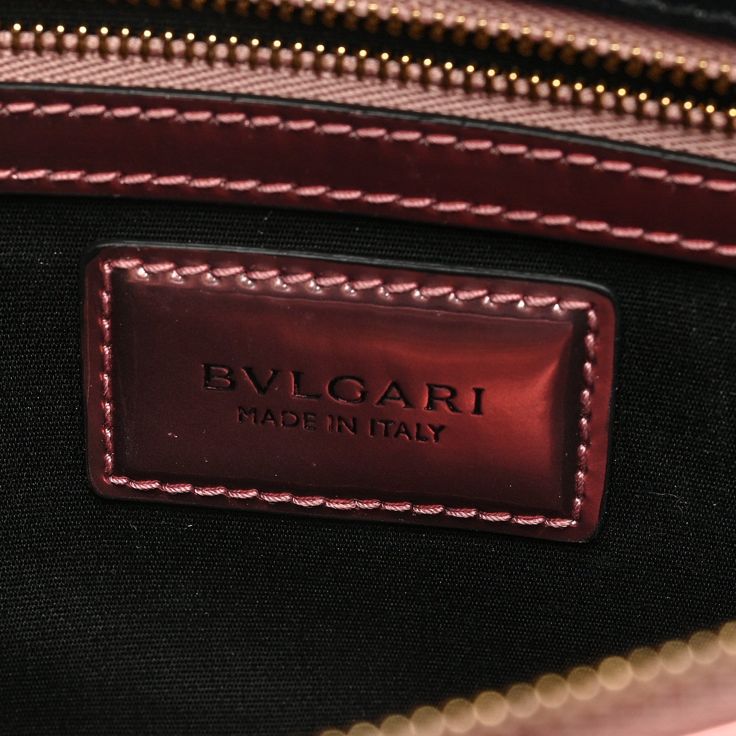 Bulgari Metallic Calfskin Serpenti Forever Crossbody Bag Rose Quartz 7 of 9