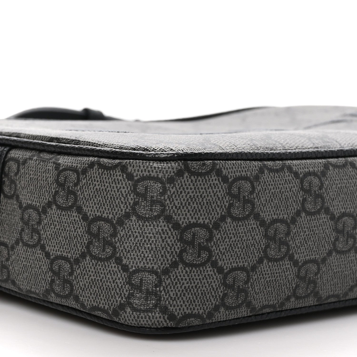 Gucci GG Supreme Monogram Mini Shoulder Bag Grey Black 9 of 11