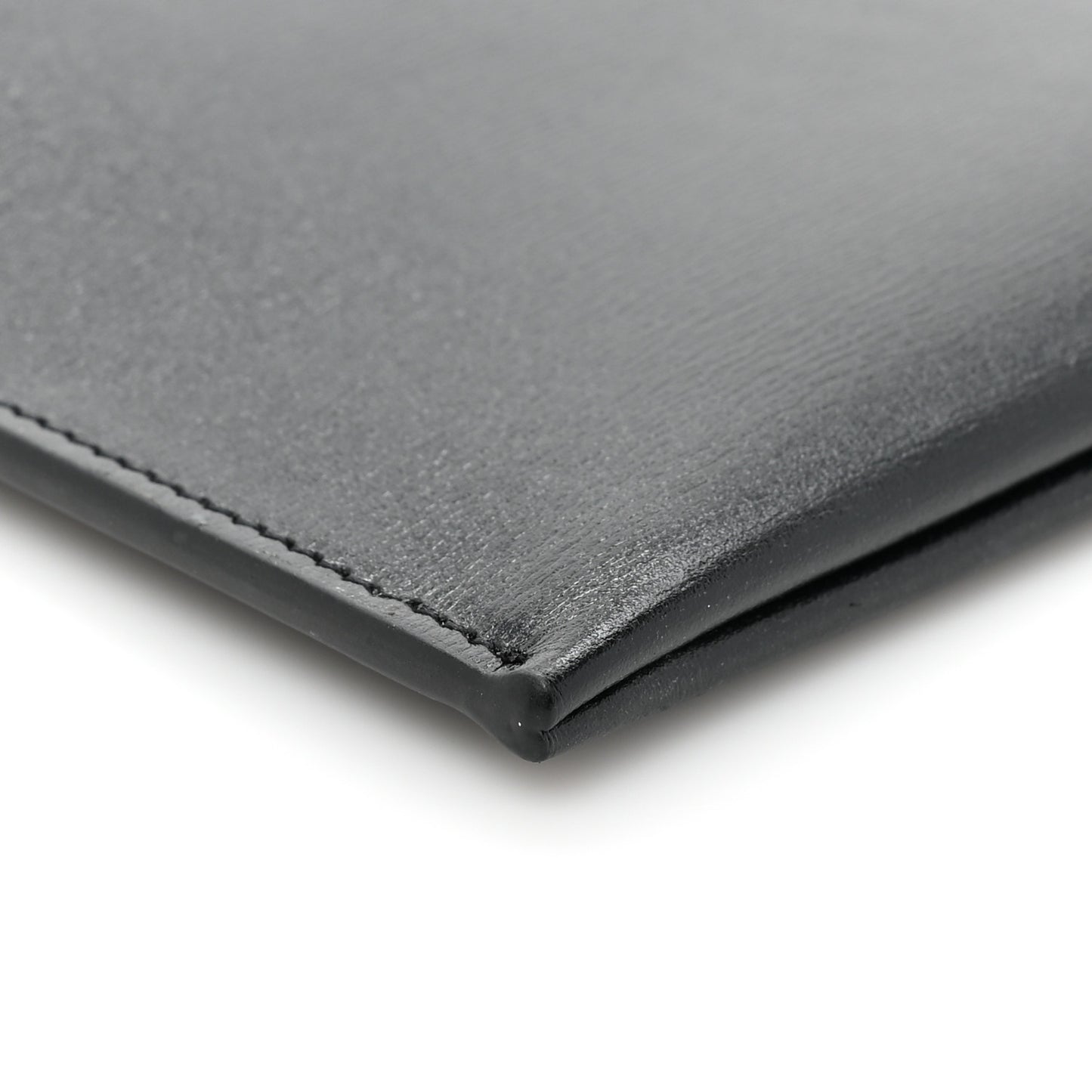 Smooth Calfskin Monogram Bill Pouch Black