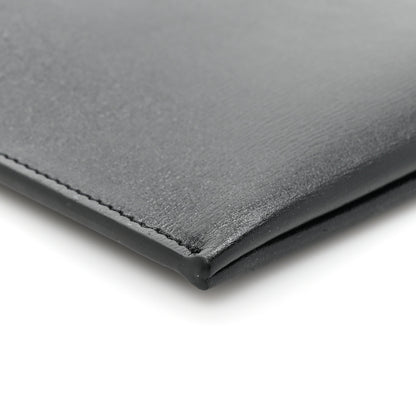 Saint Laurent Smooth Calfskin Monogram Bill Pouch Black 10 of 13