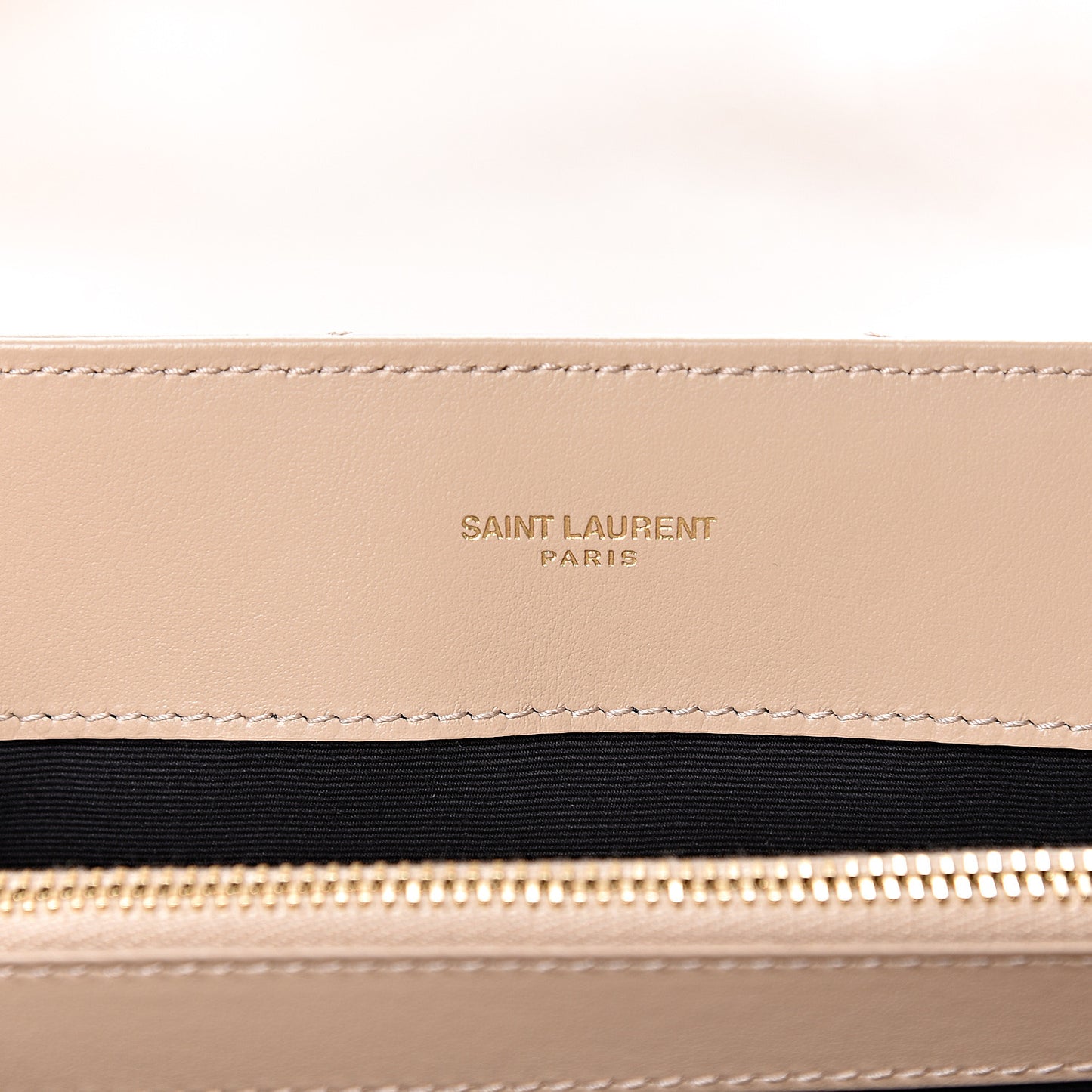 Calfskin Y Quilted Monogram Medium Loulou Chain Satchel Nude Powder