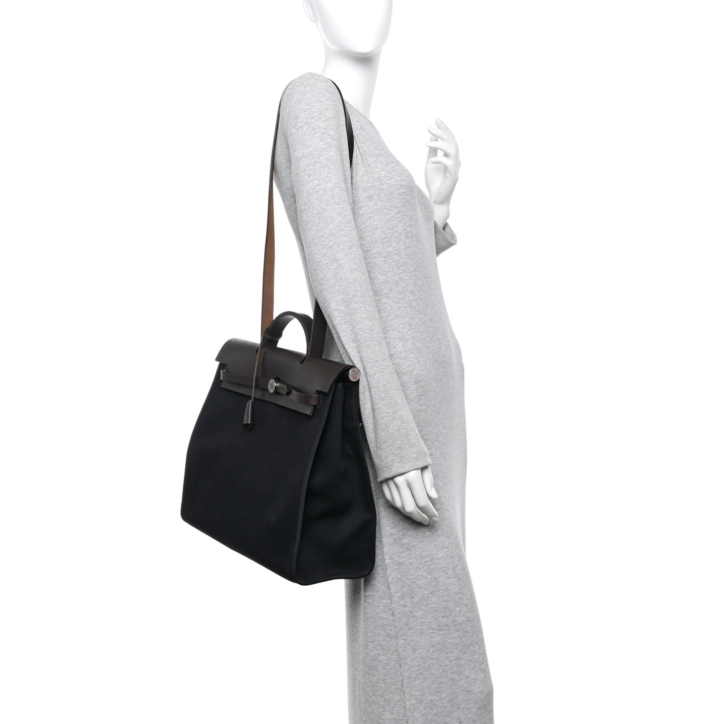 Toile Vache Hunter Herbag Zip 39 MM Black Ebene