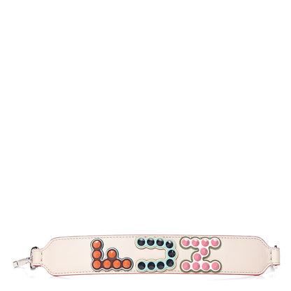 Fendi Vitello Dolce Fun Fair Studded Mini Strap You Camelia Multicolor 1 of 4