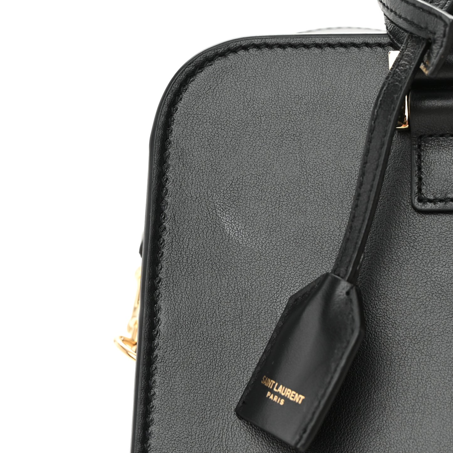 Calfskin Monogram Baby Cabas Black