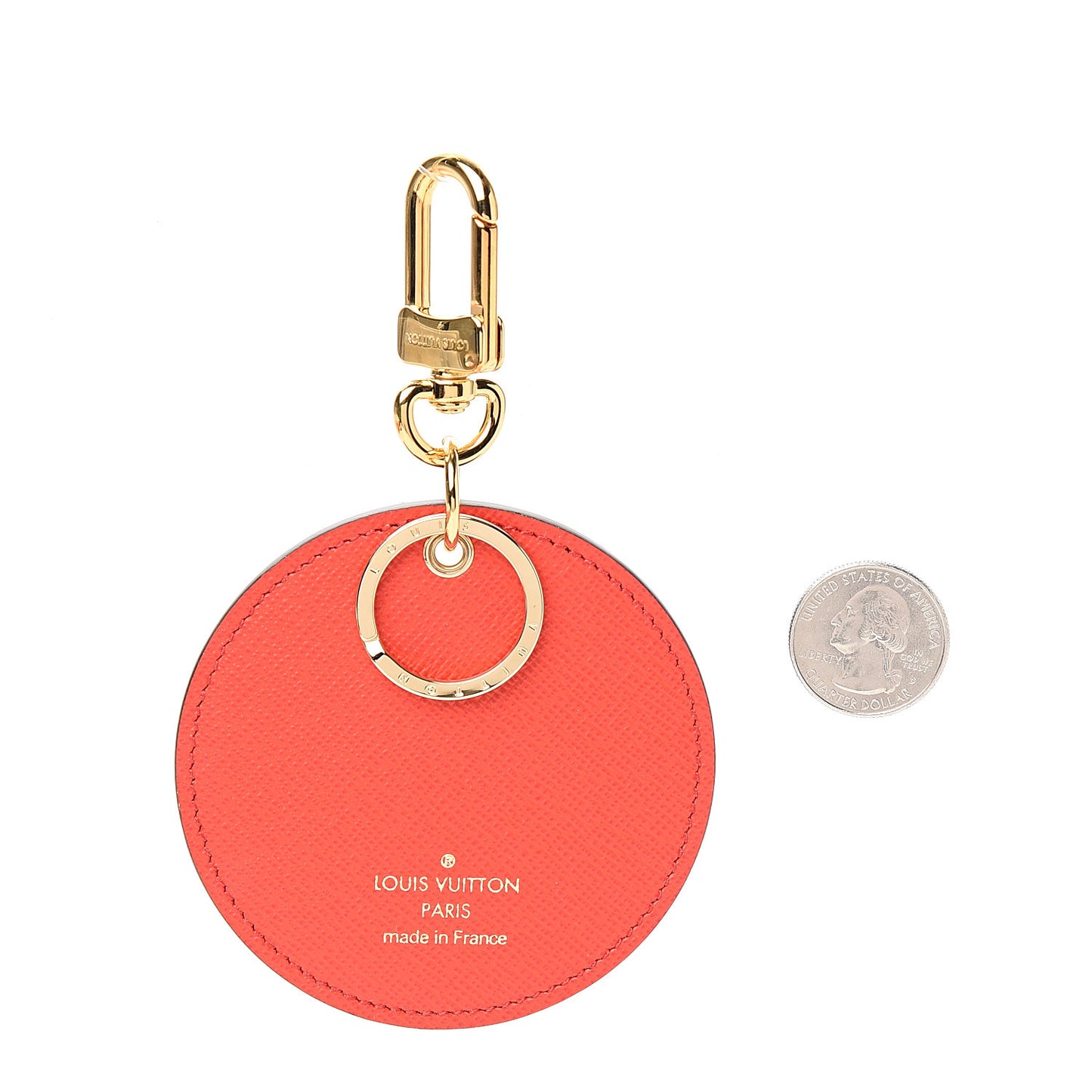 Monogram 2018 Christmas Animation Cats Bag Charm Key Ring