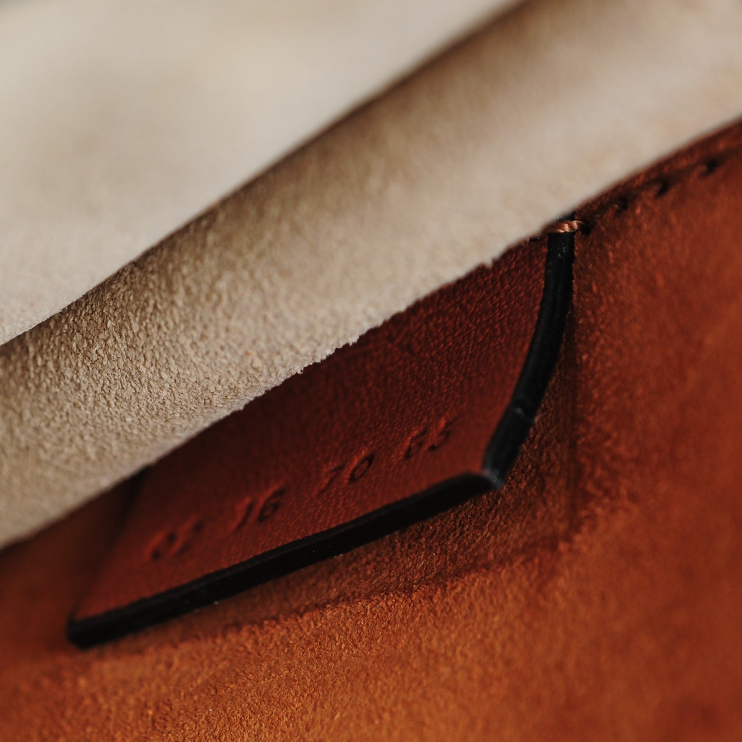 Suede Braided Mini Hudson Shoulder Bag Caramel