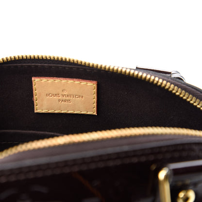 Louis Vuitton Vernis Alma BB Amarante 8 of 10