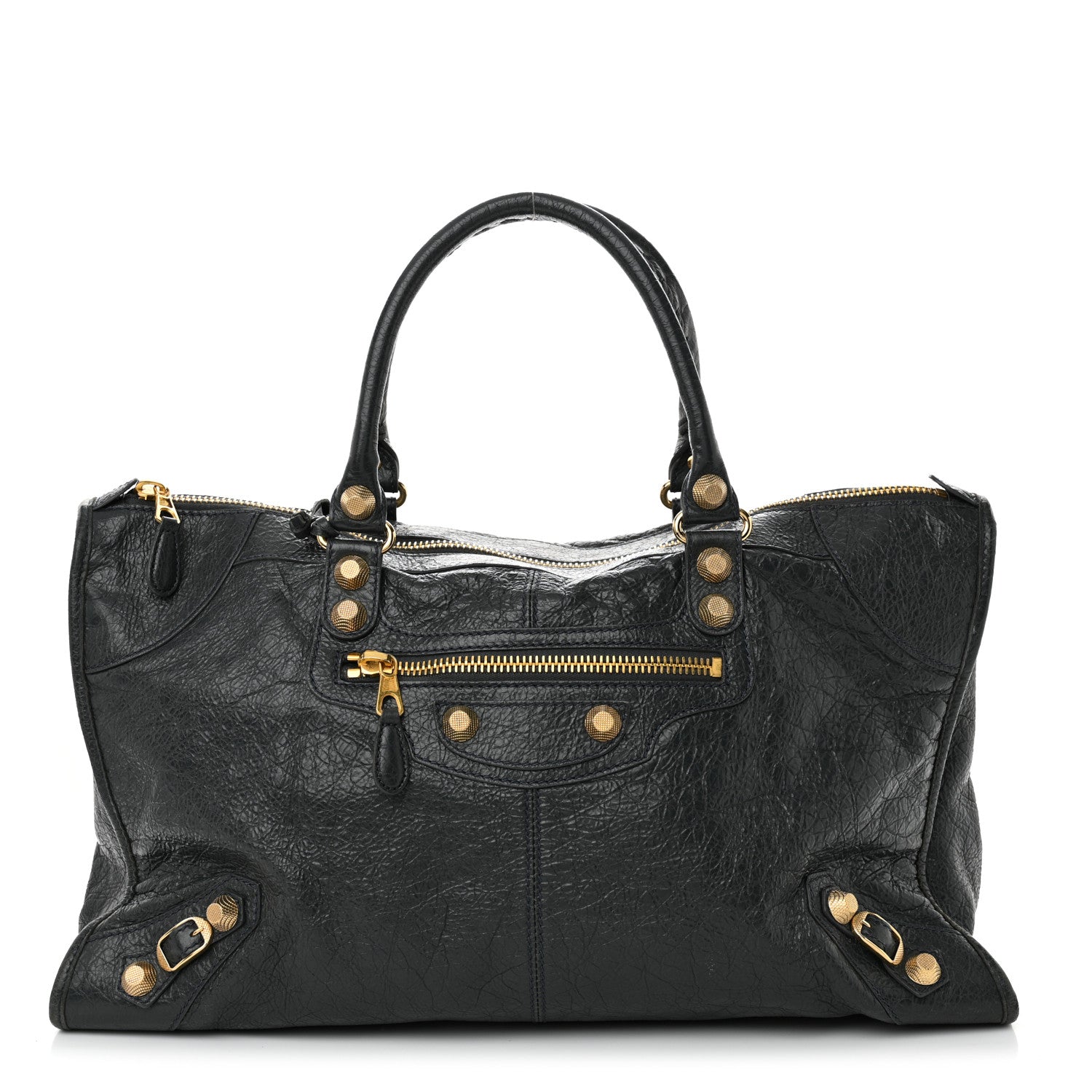 Balenciaga Agneau Giant 12 Gold Hardware Work Anthracite 1 of 11