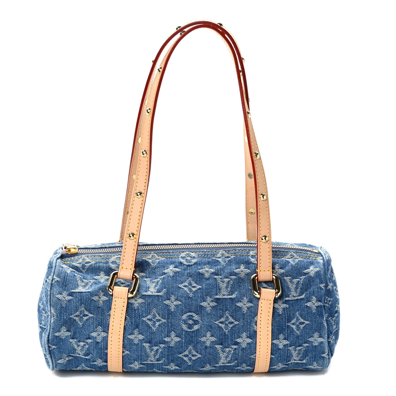 Louis Vuitton Monogram Denim Papillon Denim Blue 1 of 10