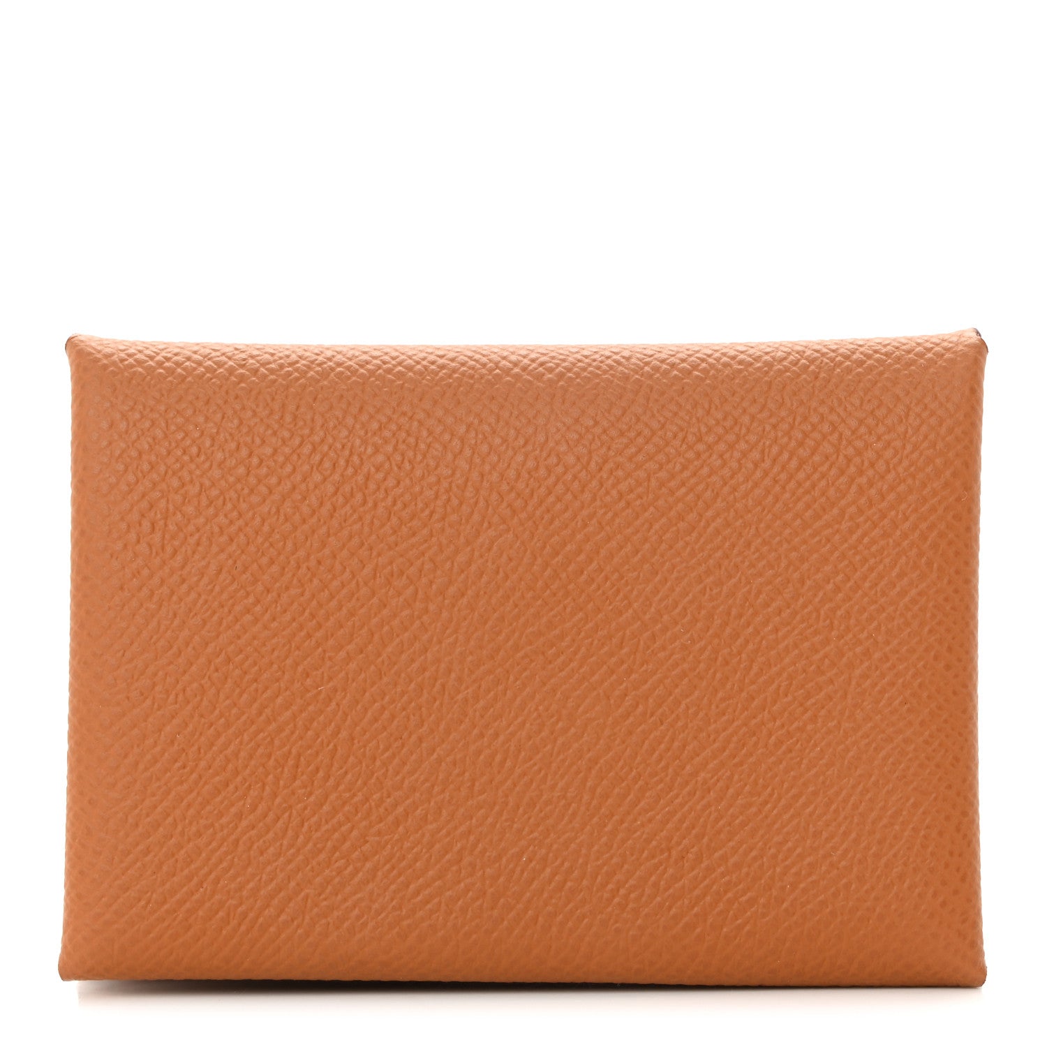 Hermes Epsom Calvi Duo Card Case Gold 1 of 9